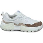 Jump Beyaz - Bej Kadın Sneaker Günlük Spor Ayakkabı 29780