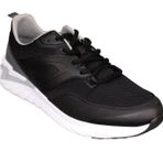 Jump Erkek Siyah Büyük Battal 46-47-48 Numara Yazlık Fileli Sneaker Spor Yürüyüş Ayakkabı