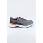 Jump Erkek Spor Ayakkabı 26497, Gri - Lacivert - Turuncu, 43