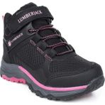 Jump Lumberjack Blanka Hı Siyah Fuşya Trekking Outdoor Kız Çocuk Bot - 312-Siyah