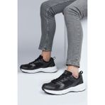 Jump Orthopedix Erkek Sneakers Spor Ayakkabısı 46-47-48 No Büyük Beden 28627 - Siyah