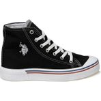 Jump U.s. Polo Assn. Converse Penelope Hı Siyah Erkek Sneakers Ayakkabı - Koyu Siyah