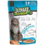 Jungle 100 gr Somonlu Kedi Yaş Mama