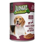 Jungle 415 gr Kuzu Etli ve Av Hayvanlı Parça Etli Köpek Konservesi