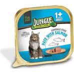 Jungle Balıklı 32 x 100 gr Püre Şeklinde Kedi Maması