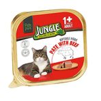 Jungle Dana Etli Püre 100 gr Yetişkin Kedi