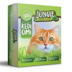 Jungle Özel Gübreli Fileli 14x14 cm Kedi Çimi