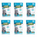 Jungle Pouch Gravy Soslu Somonlu 6x100 gr Konserve Yetişkin Kedi Maması
