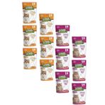 Jungle Pouch Kısırlaştırılmış Gravy Soslu Karışık Paket Tavuklu Biftekli 12x100 gr Yaş Kedi Maması