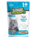 Jungle Pouch Somonlu Yetişkin 12x100 gr Kedi Maması