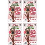 Jungle Stick Biftekli Köpek Ödül Çubuğu 4 Paket - ( 1 Paket : 3ADET * 5 gr )
