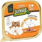 Jungle Tavuklu Ezme 100 gr Kısırlaştırılmış Kedi Maması