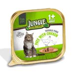 Jungle Tavuklu Ezme 100 gr Yetişkin Kedi Konservesi