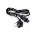 JUNGLEE 1.5 Metre Pc Mönitör Fişi 3x0,75 Mm 3 Pin Yonca 220v 10a Adaptör Laptop Yazıcı Power Güç Kablosu