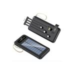 JUNGLEE (1465) 20000 mah solar powerbank güneş enerjili usb çıkışlı kablolu led ışıklı taşınabilir şarj ile uyumlu