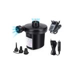 JUNGLEE 220v Elektrikli Sorelis Hava Pompası Şişme Yatak Bot Simit Şişme Koltuk Deniz Yatağı Pompa Air Pump