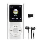 JUNGLEE (412) METAL MP3 ÇALAR DİJİTAL EKRANLI MP4 PLAYER SES KAYIT FM RADYO 32GB HAFIZA KARTI HEDİYE ile uyumlu