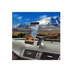 JUNGLEE (931) Teleskobik Uzayabilen Araç Içi Akrobat Mıknatıslı Telefon Tutucu Magnetic Car Phone Holder Vantuzlu ile uyumlu