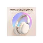 JUNGLEE BLUETOOTH 5.3 KULAKLIK RGB LED IŞIKLI ÇIKARILABİLİR MİKROFONLU OYUN MÜZİK FİLM İÇİN ŞARJLI KULAKLIK