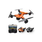 JUNGLEE HD ÇİFT KAMERALI WİFİ PROFESYONEL DRONE LED IŞIKLI KATLANABİLİR DRONE ŞARJLI UZAKTAN KUMANDALI