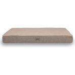 Jungolica Pet Products Arthur, Visco Süngerli, Çıkarılabilir Kılıflı, Su Geçirmez, Yüksek Kaliteli Kedi ve Köpek Yatağı - Bej - 90 x 110 cm