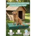 Jungolica Pet Products Eva Garden, %100 Su Geçirmez Alezli, Çıkarılabilir Kılıflı, Tüy Ve Leke Tutmaz Kedi Ve Köpek Yatağı