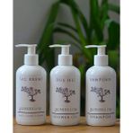 JUNİBELİW 3'lü Set BOŞ Beyaz Plastik Saç Kremi Duş Jeli Şampuanlık Banyo Takımı 3X250CC