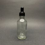 JUNİBELİW 4 Adet 50 ml Şeffaf Cam Şişe Kapaklı Cam Damlalıklı Boş Çok Amaçlı Yağ Esans Şişesi 4X50ML