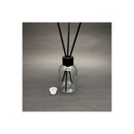 junibeliw 4 Adet Oda Kokusu Şişesi Cam Şişeı Fiber Bambu Çubuklu BOŞ Oda Kokusu Şişesi 4x50ml (3 çubuklu)