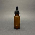 JUNİBELİW 5 Adet 20 ml Amber Cam Şişe Kapaklı Cam Damlalıklı Boş Çok Amaçlı Yağ Esans Şişesi 5X20ML