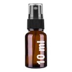 JUNİBELİW 5 Adet Çok Amaçlı Amber 10ML Sprey Fısfıs Parfüm Kolonya Dezenfektan Spreyi Cam Şişe 5X10ML