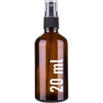 JUNİBELİW 5 Adet Çok Amaçlı Amber 20ML Sprey Fısfıs Kolonya Dezenfektan Cam Şişe 5X20ML