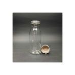 junibeliw 6 Adet BOŞ Cam Ginger Shot Şişesi Sızdırmaz Metal Kapak Geniş Ağızlı Meyve Suyu Kavanoz Şişe 6x100ml