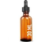 JUNİBELİW 7 Adet 30ML Amber Cam Metal Kapaklı Cam Damlalıklı Boş Çok Amaçlı Yağ Esans Şişesi 7X30ML