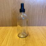 JUNIBELIW 9 Adet 100 ml Şeffaf Cam Şişe Kapaklı Cam Damlalıklı Boş Çok Amaçlı Yağ Esans Şişesi 9X100ML