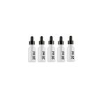 Juniberry 5 Adet 20ml Cam Şeffaf Plastik Kapaklı Cam Damlalıklı Boş Çok Amaçlı Esans Yağ Şişesi 5x20ml