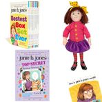 Junie B Jones Gift Set – Boxed Book Set by Barbara Park (Book 1–10); Top-Secret, Personal Beeswax: A Journal by Junie B. (and Me!); Character Doll, and Activity Booklet (Growing Up, Funny, Adventures)