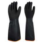 JUNIOR 45CM DOĞAL KAUÇUK TIRTIKLI ASİT ELDİVENİ