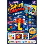Junior Sihirli Düğmeler Oyunu - Oyuncak Sihir Düğmeler - Renkleri Yerine Yerleştirme Oyunu Resim Oyunu