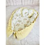 juniperus Baby Nest Koala Fırfırlı Ortopedik Çift Taraflı Bebek Yatağı Anne Yanı Bebek Yatağı