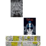 Junji Ito 2 Kitap Set / Çarpık Dünyalar + Tomie Özel Cilt (Manga Ayracı ve Özel Cetvel Hediyeli)