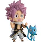 Junjue Fairy Tail Q Versiyonu Nendoroid 1741# Natsu Hareketli Figür Süsleme Modeli (Yurt Dışından) - Beyaz - Mor