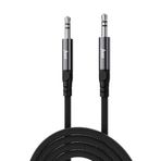 Juo 1 mt Stereo 3.5 mm TRS Jack Örgülü Aux Ses Kablosu