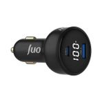 Juo 100W LED Ekranlı Type-C + Usb-A Araç Şarj Aleti & & Notebook Araç Içi Şarj Cihazı - 001-Renkli