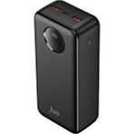 Juo 30.000 mAh 22.5W Siyah Dijital Led Ekranlı Taşınabilir Hızlı Şarj Cihazı Powerbank
