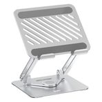 Juo 360° Dönebilen Alüminyum Tablet Standı Yükseklik ve Eğim Ayarlı Metal Tablet Tutucu iPad Pro 13 12 11 Air Mini 5 4 3 Telefon E-Okuyucu Uyumlu