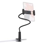 Juo 70 cm Akrobat Esnek Tablet ve Telefon Tutucu Stand Siyah
