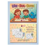 Jüpiter Çocuk Yayınları Çöz – Bul – Boya | Dört İşlemli Kodlamalı Boyama Kitabı | Eğlenceli Matematik