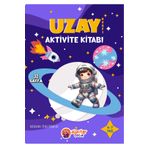 Jüpiter Çocuk Yayınları Uzay Keşfi Aktivite Kitabı | Çocuklar İçin | 4-7 Yaş | 32 Sayfa | Etkinlik Kitabı
