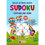 Jüpiter Yayınları Çocuklar Için Sudoku Kitabı - 150 Bulmaca - Kolay & Orta Seviye - +6 Yaş Zeka Egzersizleri